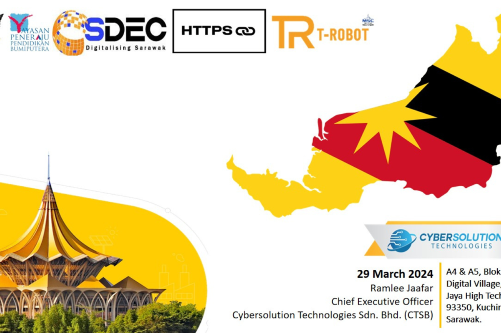 Perbincangan Bersama SDEC dan TRobot Bagi Pembangunan Kursus Rakyat Sarawak Dalam Teknologi